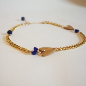 Collier CŒUR COBALT – Image 2