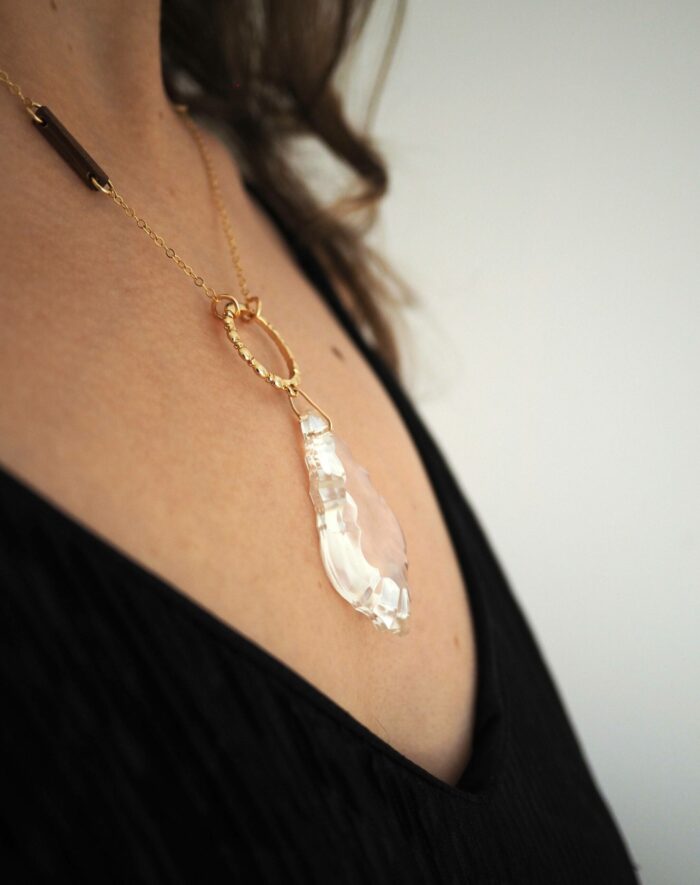 Collier QUEEN GLASS