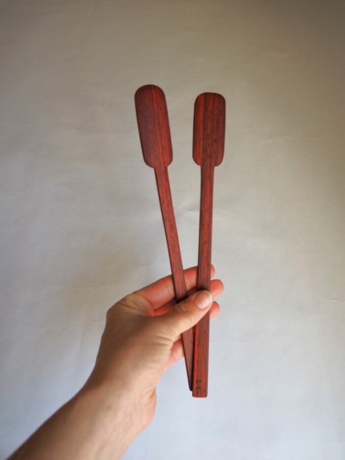 Couverts à salade en bois