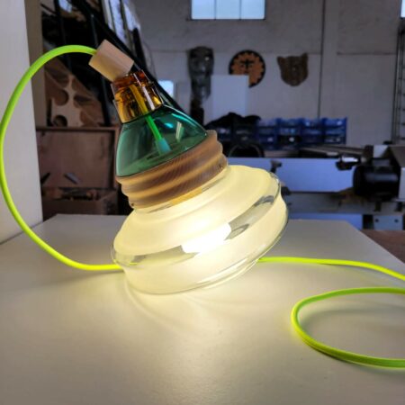 Suspension collection MUSE - Fluo, turquoise et orange